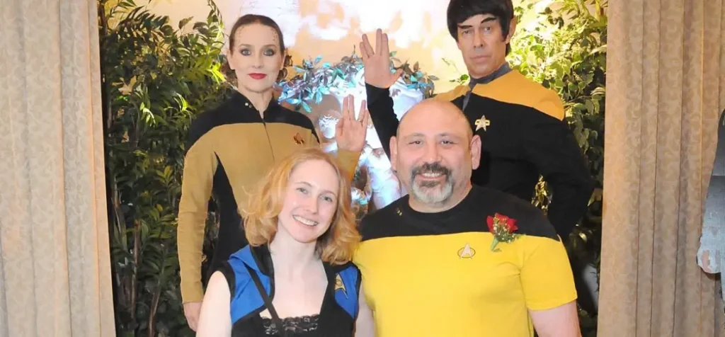 Boda temática Star Trek