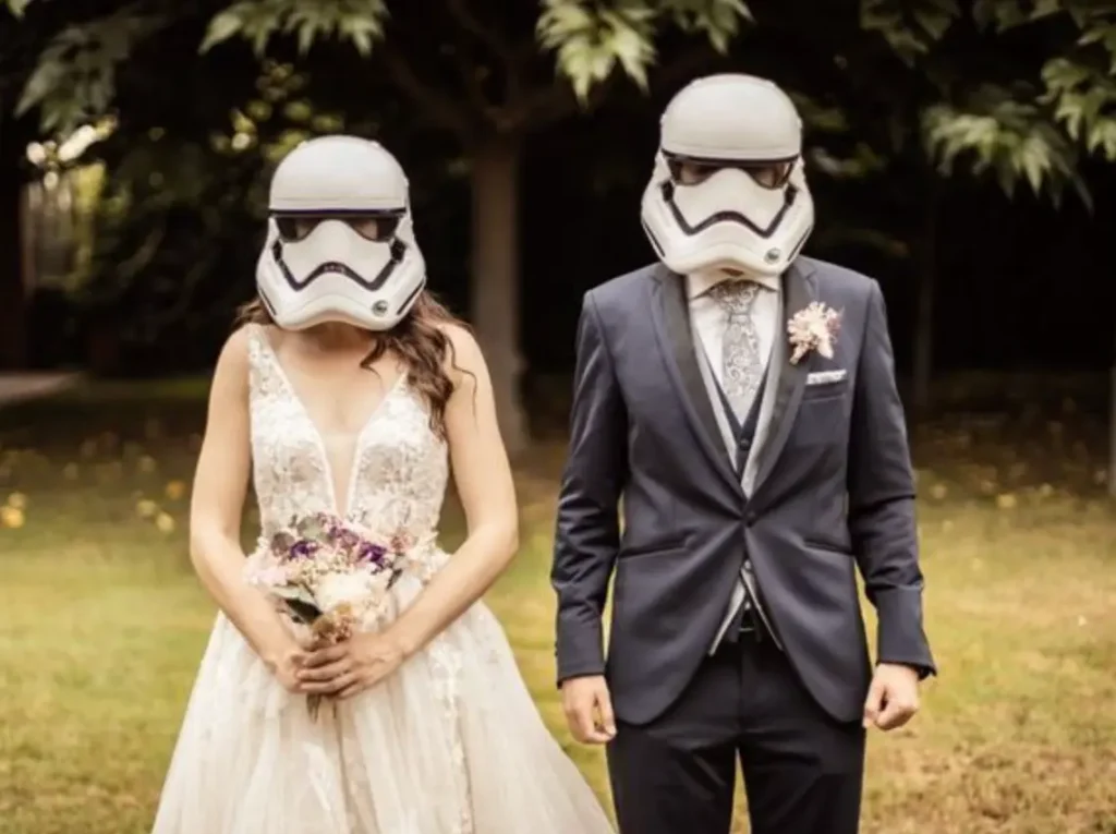 Disfraz para boda en las vegas