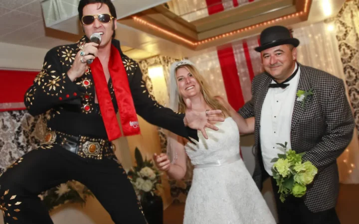 Boda en las vegas con elvis