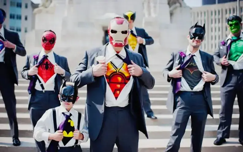 boda superheroes las vegas